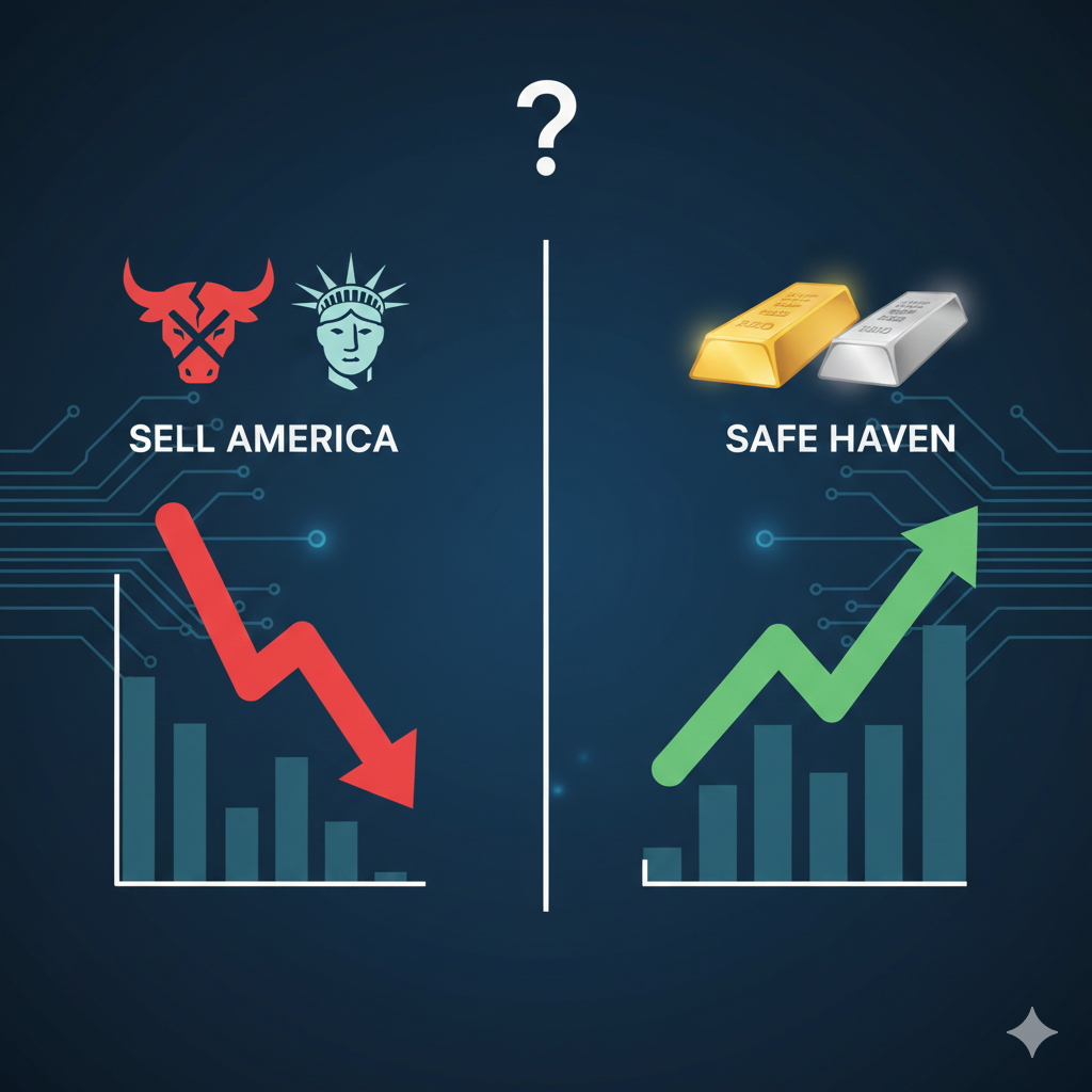 [오늘의 경제 이슈 체크] “뉴욕 증시 2.4% 폭락! ‘그린란드 관세’ 쇼크와 셀 아메리카 공포가 시작됐다”